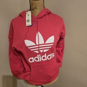 Adidas Pink Sweatshirt Hoodie